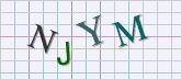 This is a captcha-picture. It is used to prevent mass-access by robots. (see: www.captcha.net)